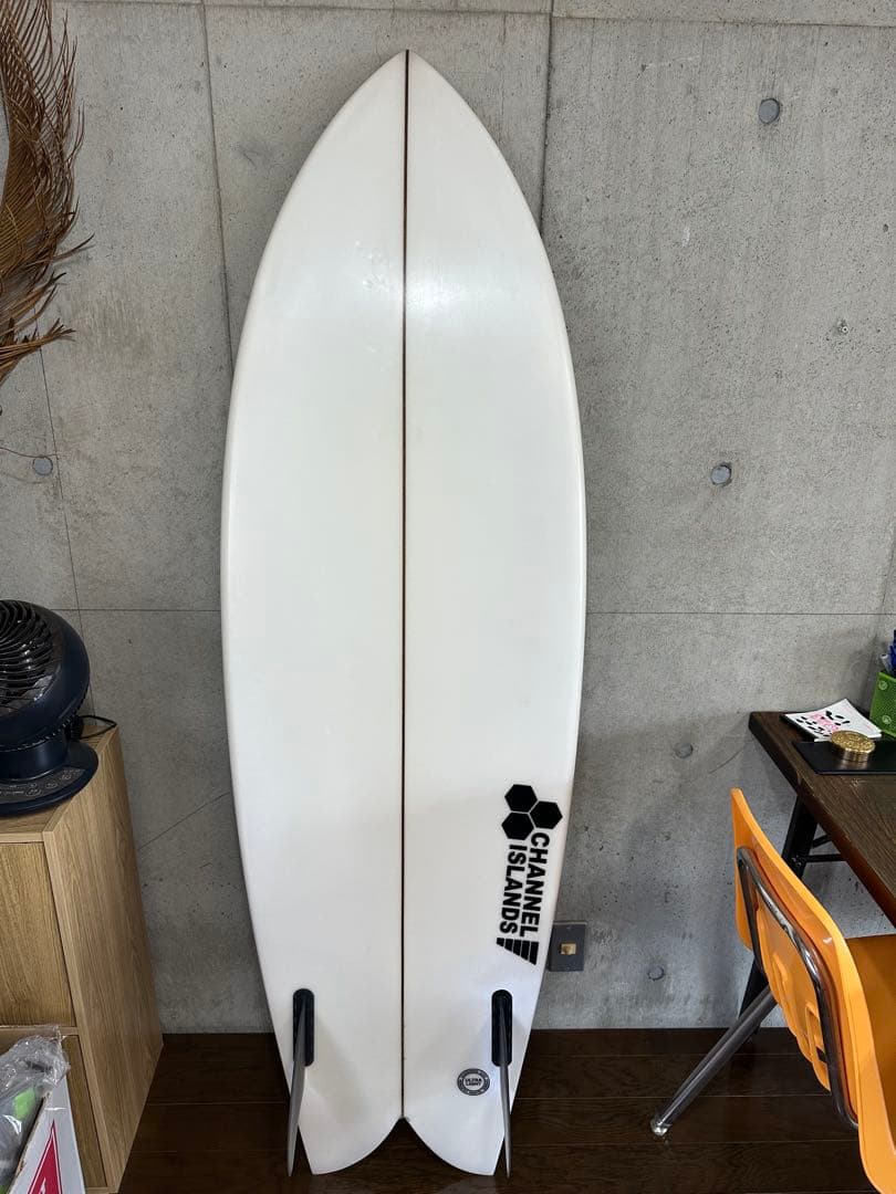 CHANNEL S CIフィッシュ　5.8 フィン付き