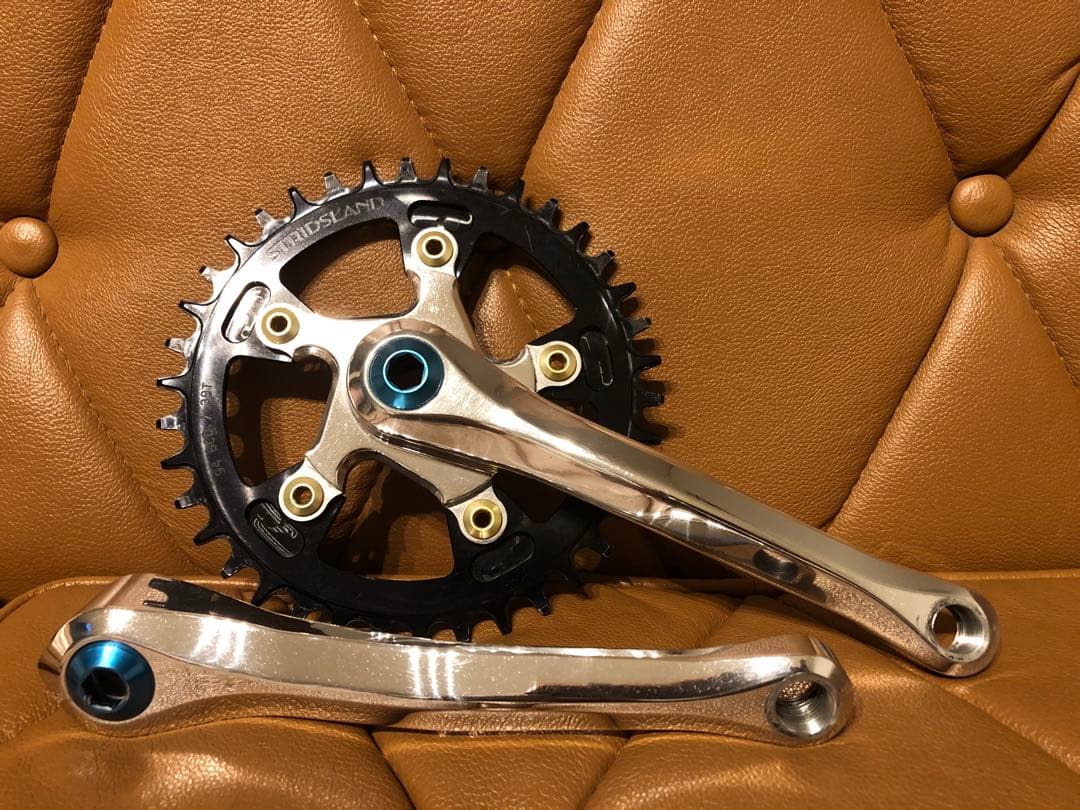 GRAFTON STRIDSLANDオールドMTB クランクセット 38T