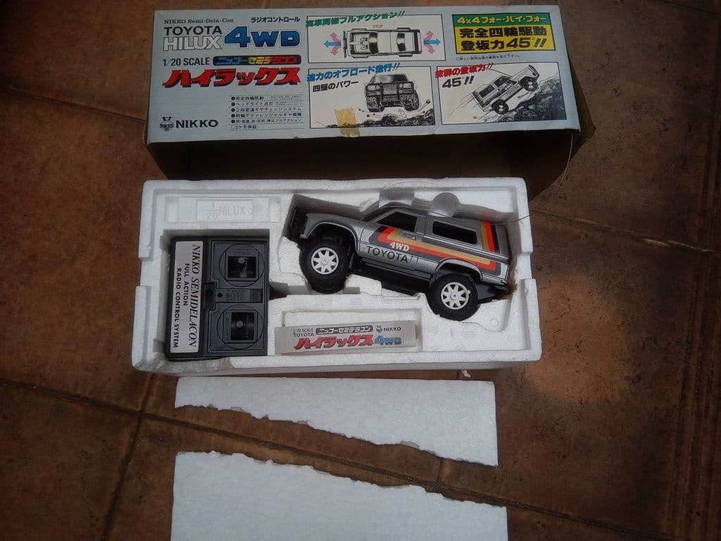 ニッコー　ハイラックス　1/20　ラジコン　昭和　動作ほぼ不可