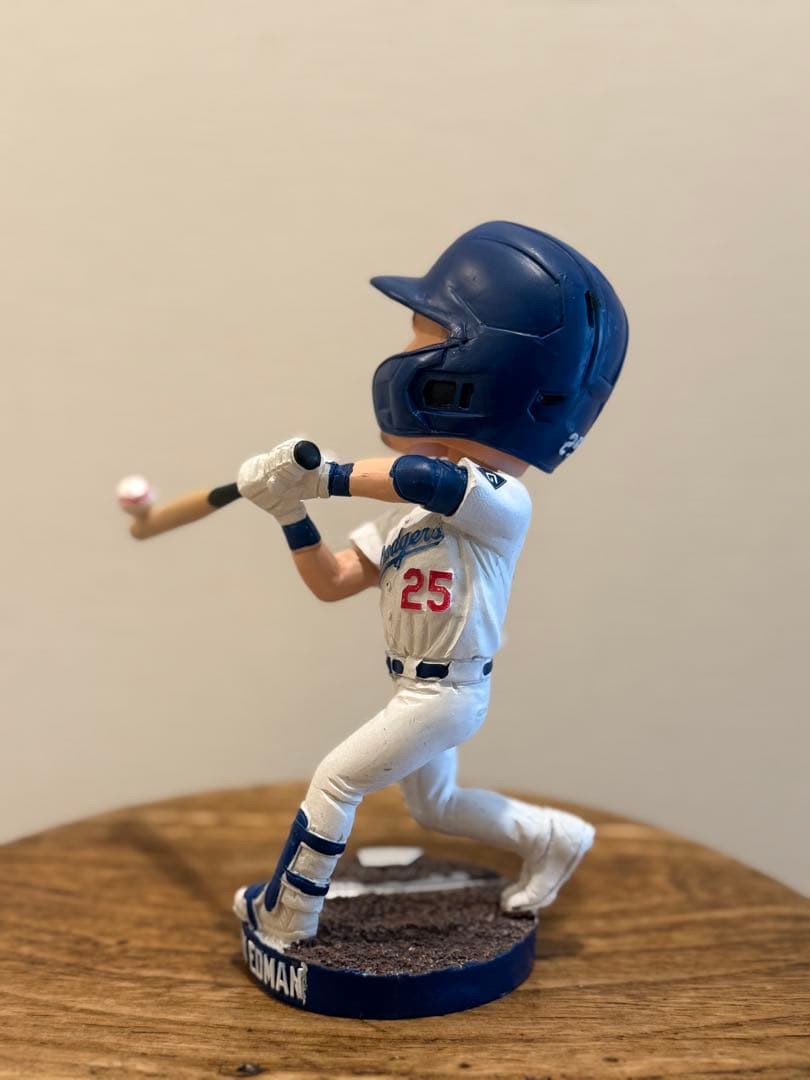 LA ドジャース　トミー・エドマン ボブルヘッド　人形