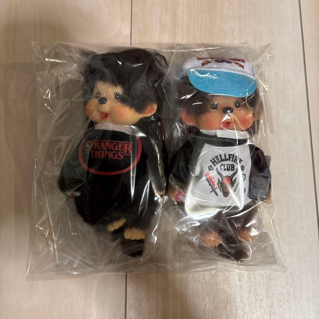 モンチッチ ストレンジャーシングス コラボ キーチェーン マスコット ぬいぐるみ