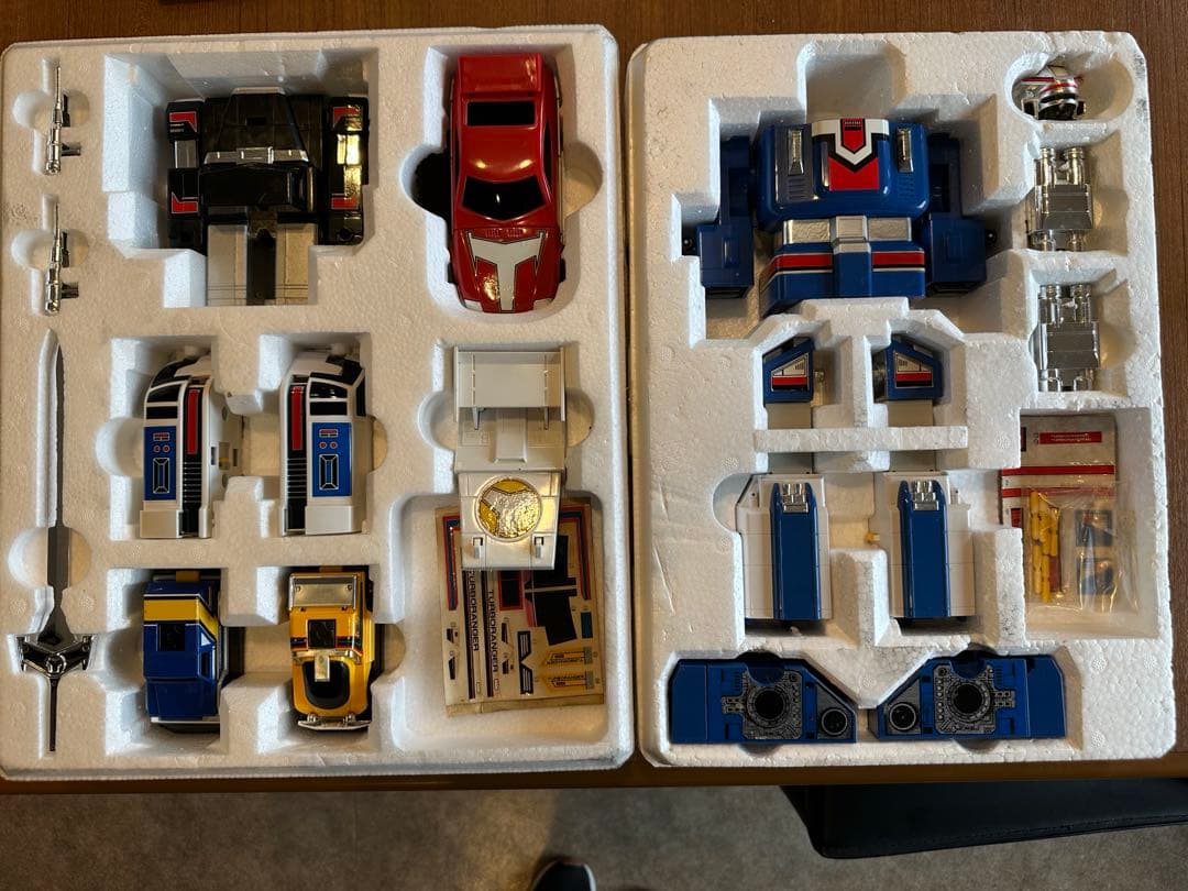 【DX超合金】五連合体ターボロボ 超空合体DXターボラガー