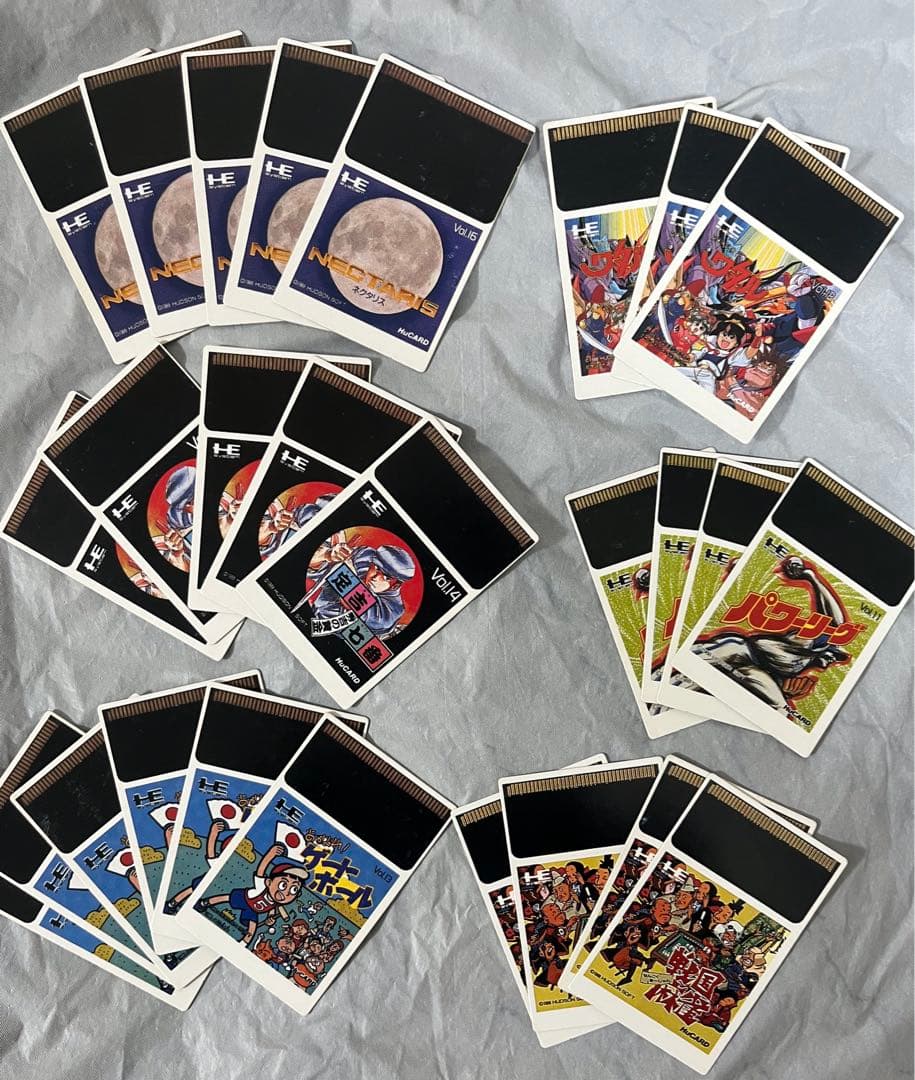 PCエンジン　MENKO CARD メンコカード　まとめ売り
