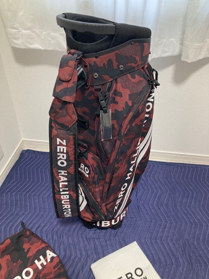 ZERO HALLIBURTON レッドカモ キャディバッグ