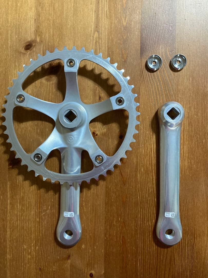 希少 美品 廃盤 カンパニョーロ ピスタ ピスト 170 チェーンリング 47T