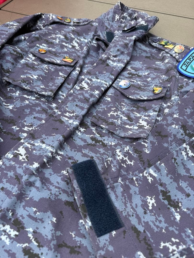 お値下げ　海上自衛隊　レプリカ　迷彩柄ジャケットとパンツセット