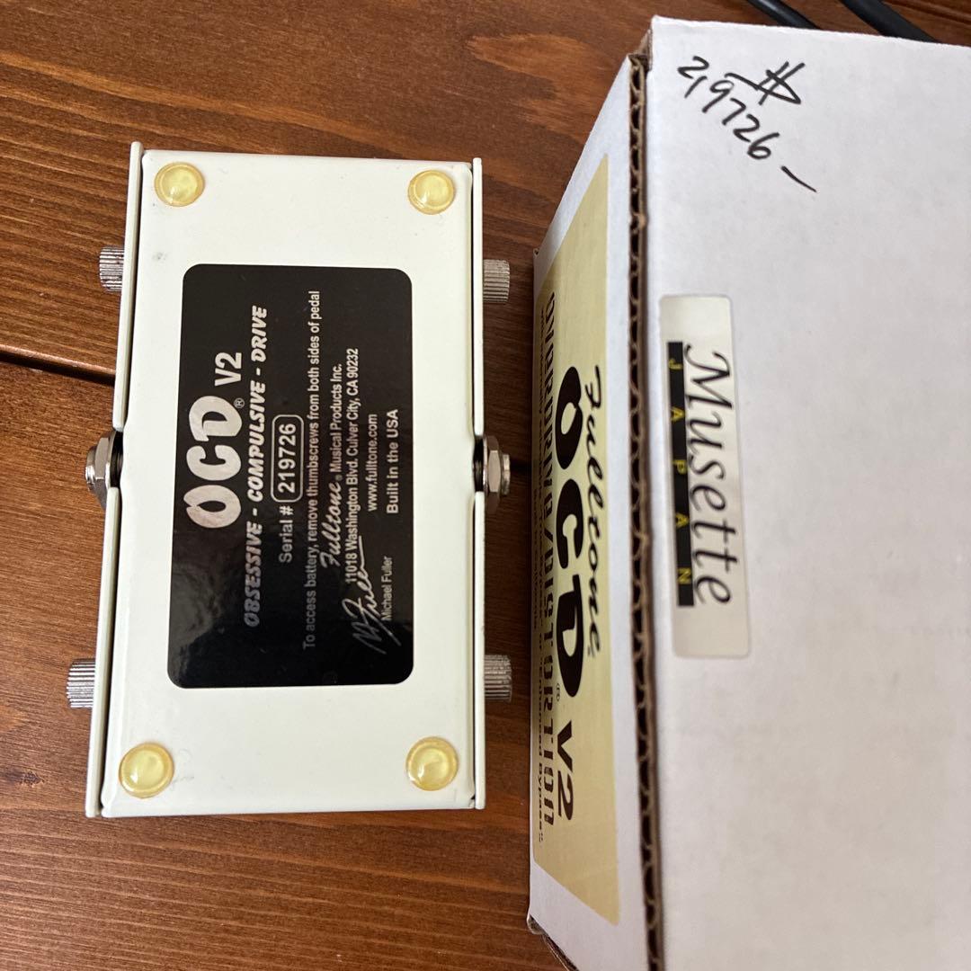 美品 Fulltone OCD V2 青LED オーバードライブ