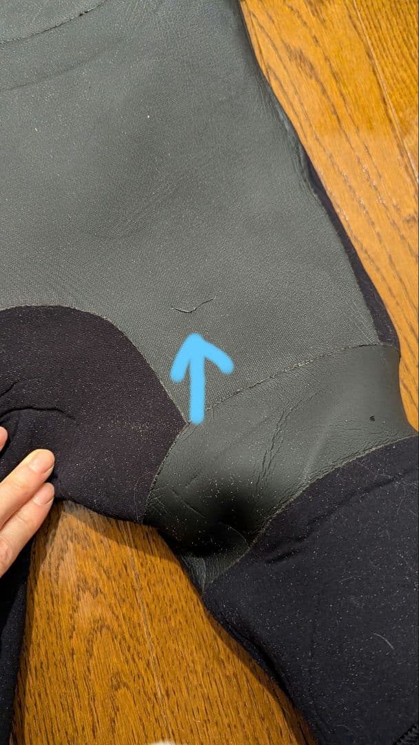 【お値下げ】RASH サーフィン　オーダーウェットスーツ　 ブラック