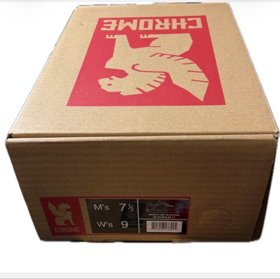 値下げCHROME BROMLEY LOW/BKGU_BLACK/GUM