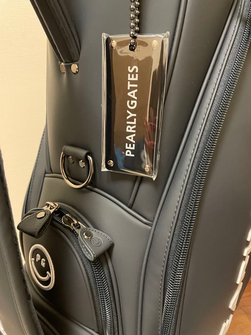 PEARLY GATES マット合皮 キャディバッグ (46インチ対応) 新品