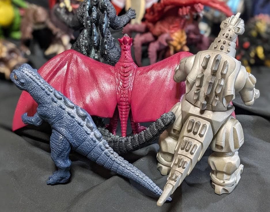 ゴジラ平成ＶＳシリーズ（バンダイ）ソフビフィギュアコンプリート20体セット