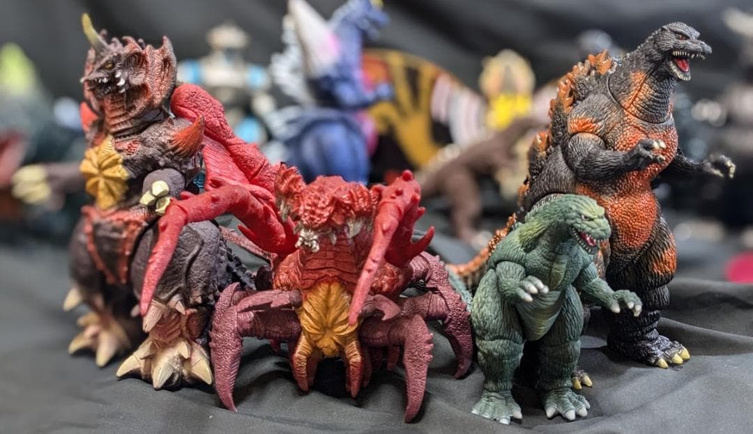 ゴジラ平成ＶＳシリーズ（バンダイ）ソフビフィギュアコンプリート20体セット