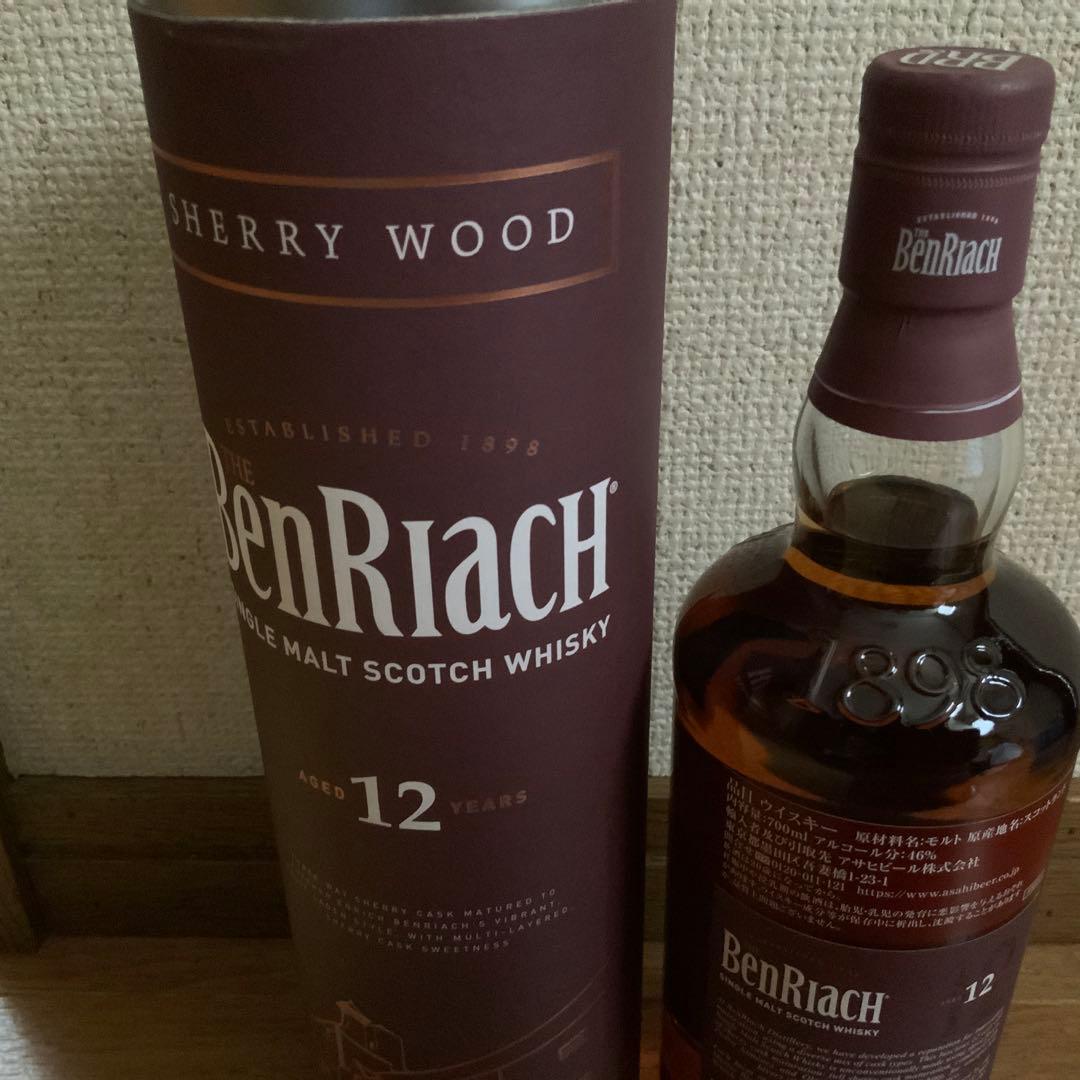 ベンリアック12年　シェリーウッド旧