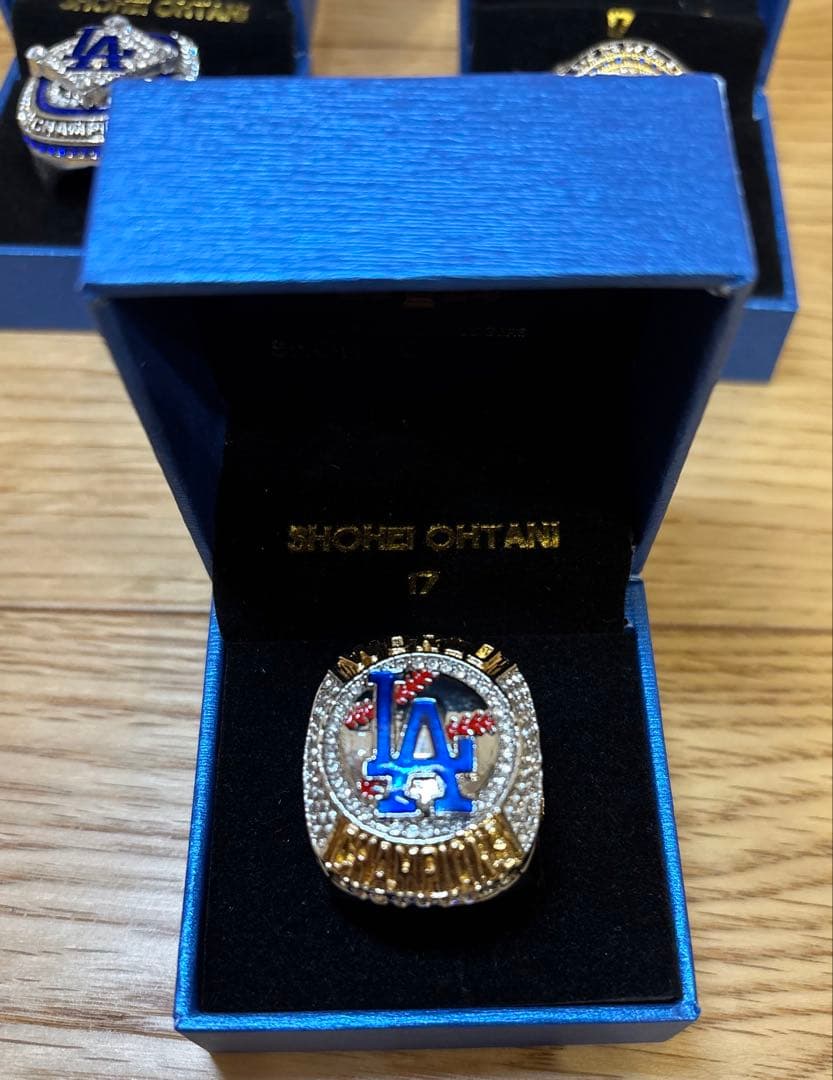 ⭐️期間限定価格⭐️【非売品】大谷翔平 リング3種類セット2024チャンピオンリング
