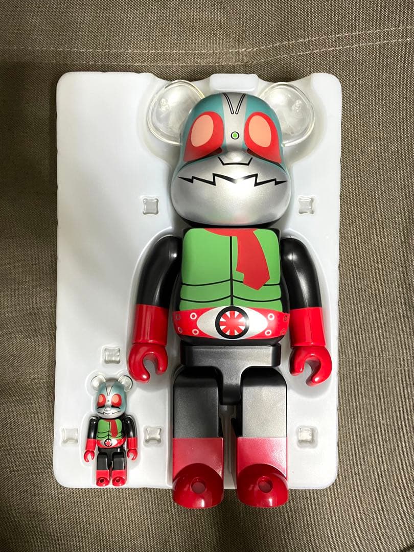 BE@RBRICK 400% 100% 仮面ライダー新2号セット