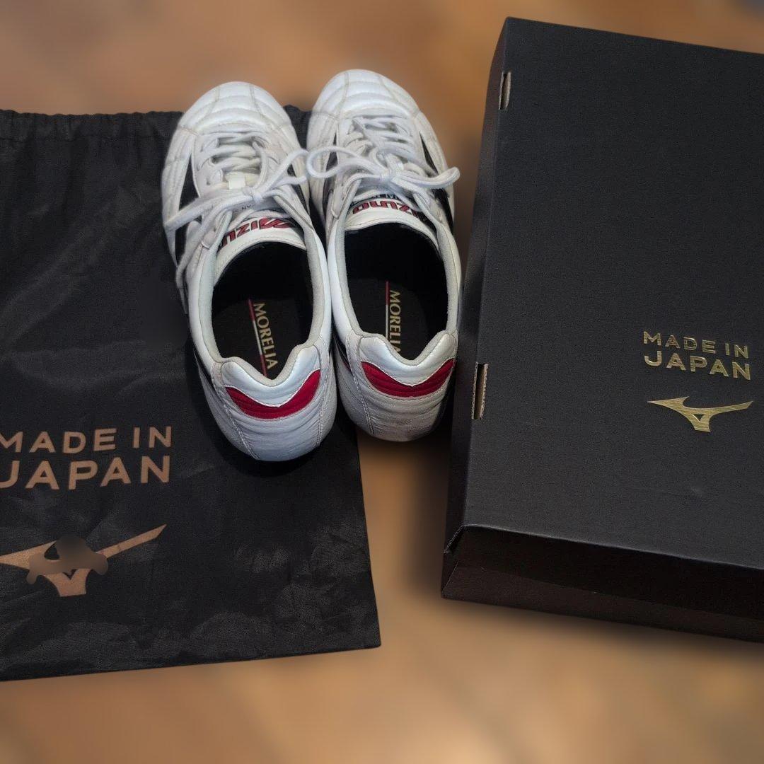 ミズノ モレリア2 JAPAN／付属品あり サッカースパイク
