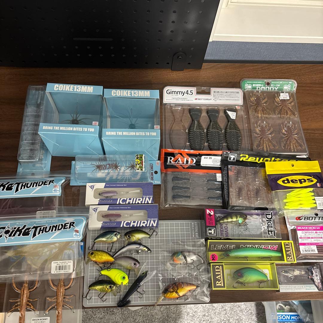 バス釣り引退セット　コイケ　レイドジャパン