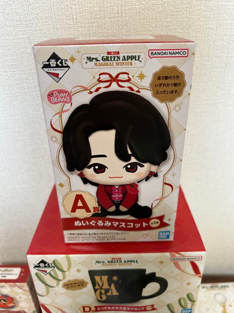 新品Mrs. GREEN APPLE 一番くじ A賞D賞E賞 F賞 G賞H賞