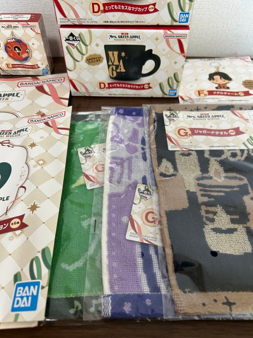 新品Mrs. GREEN APPLE 一番くじ A賞D賞E賞 F賞 G賞H賞