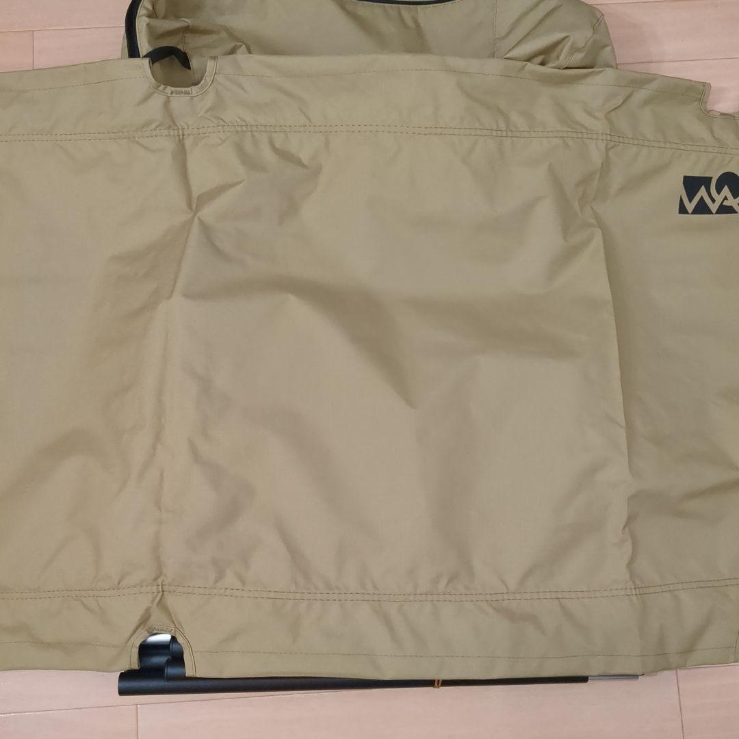 WAQ コット アルミ製 タン 2way