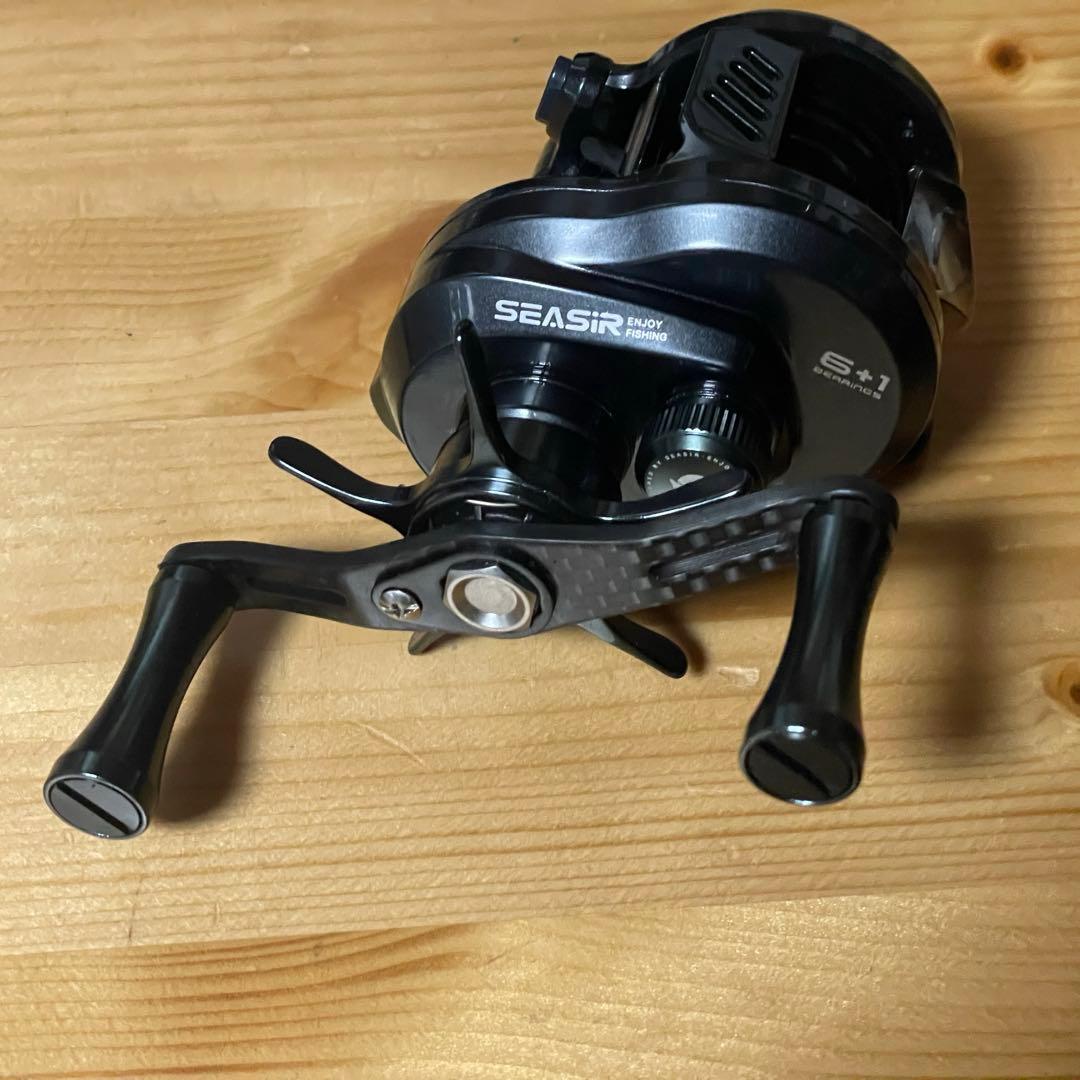 【新品未使用】SEASIR DC ラウンドプロ 丸型　ベイトフィネスリール