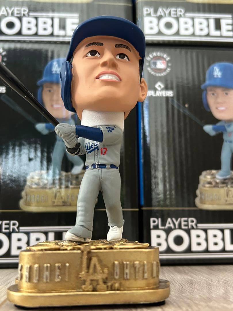 50/50 shohei Ohtani 17 ミニボブルヘッド 高さ11.5cm