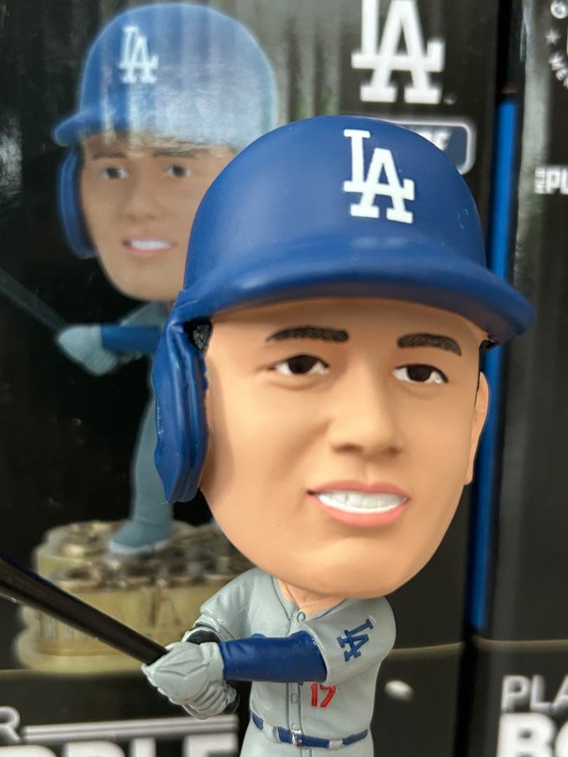 50/50 shohei Ohtani 17 ミニボブルヘッド 高さ11.5cm