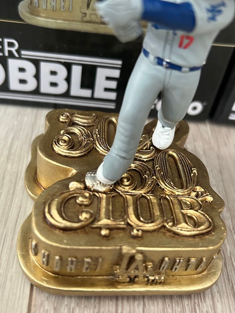 50/50 shohei Ohtani 17 ミニボブルヘッド 高さ11.5cm