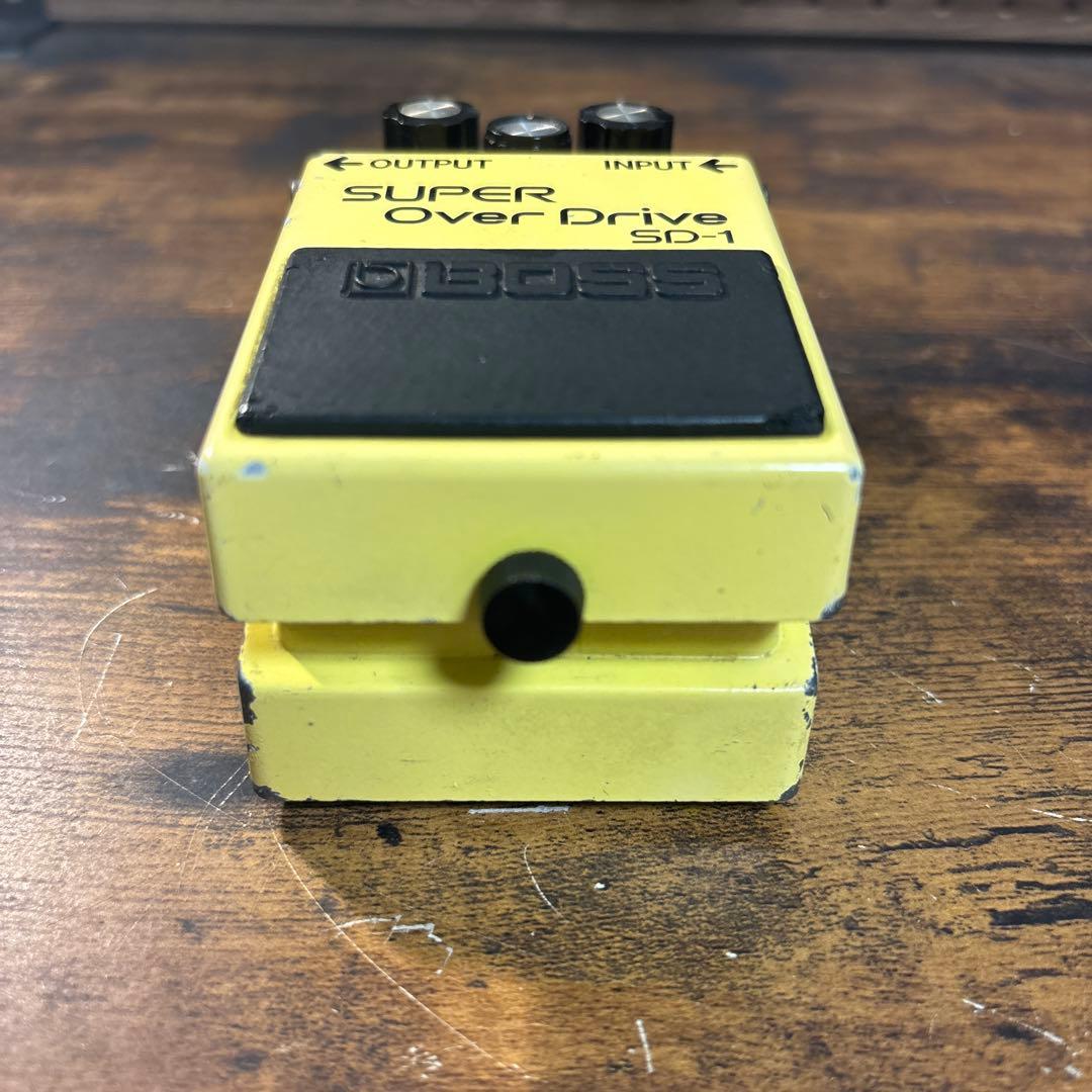 エレキマン BOSS SD-1 1981年5月製　NEC4558C