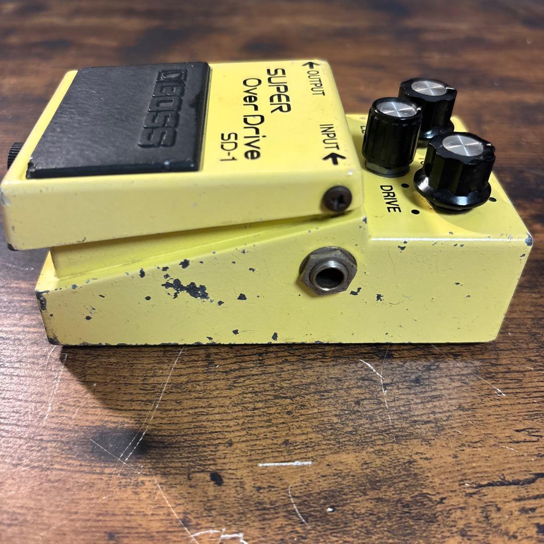 エレキマン BOSS SD-1 1981年5月製　NEC4558C