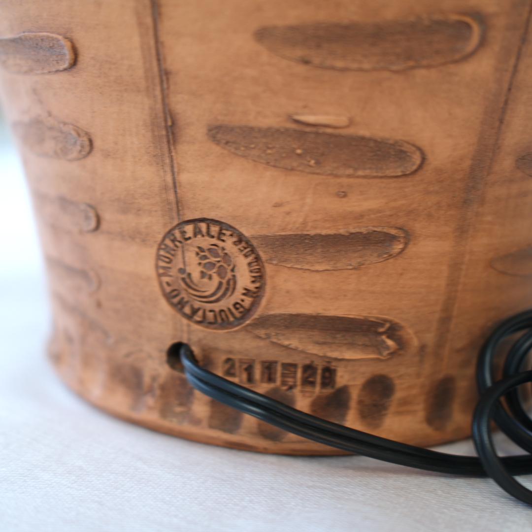 イタリア製 バラの鉢植デザインの照明ランプ