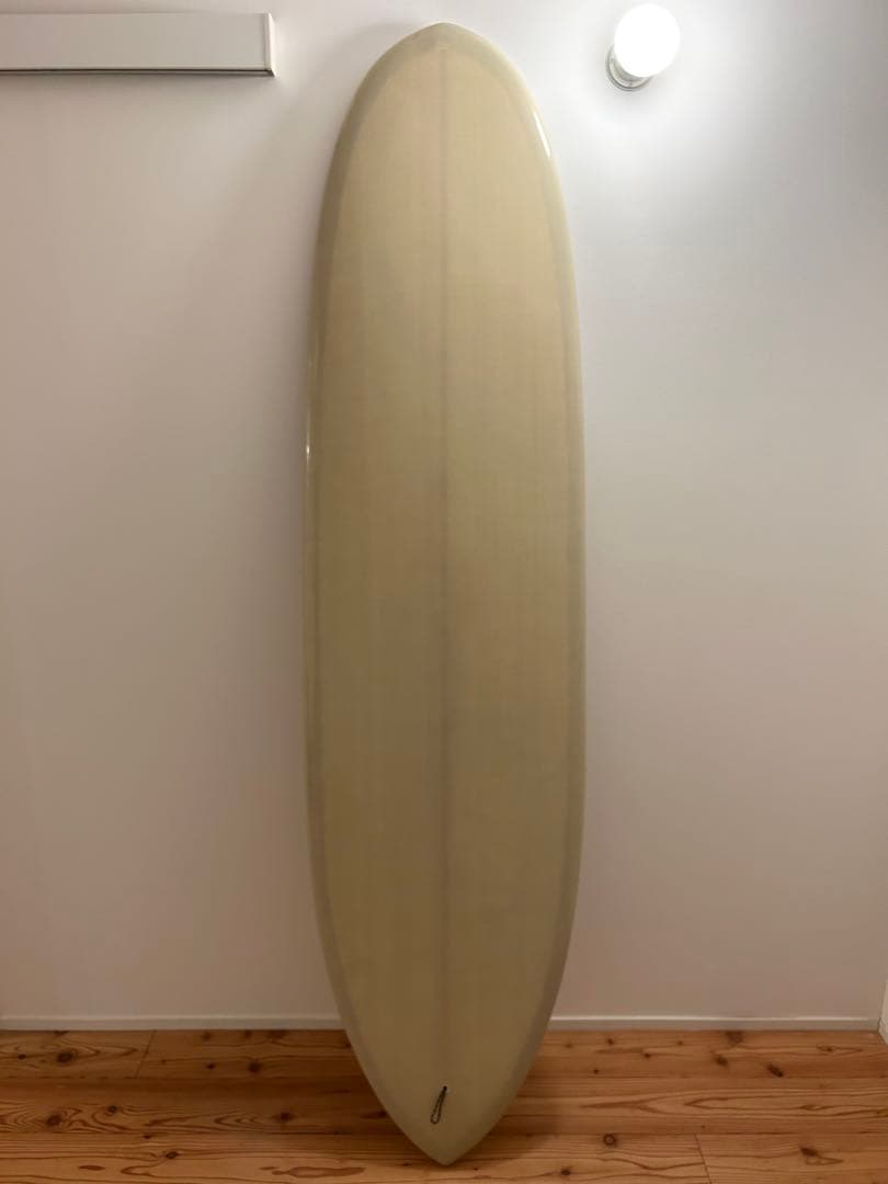 ミッドレングスpig 7’0 ボランクロス&バフ仕上げ　　クリーム