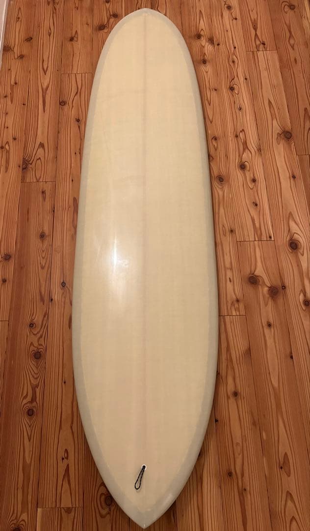 ミッドレングスpig 7’0 ボランクロス&バフ仕上げ　　クリーム