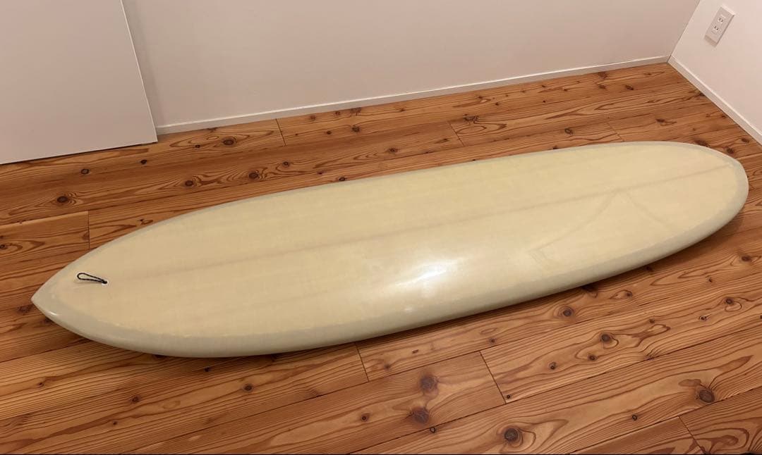 ミッドレングスpig 7’0 ボランクロス&バフ仕上げ　　クリーム