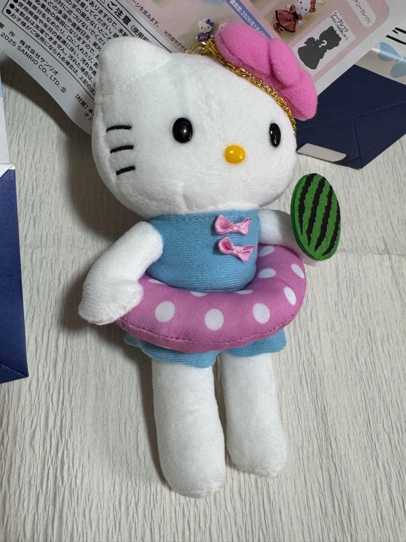 非売品　ハローキティxエクシブ スイミングとテニスの二体新品