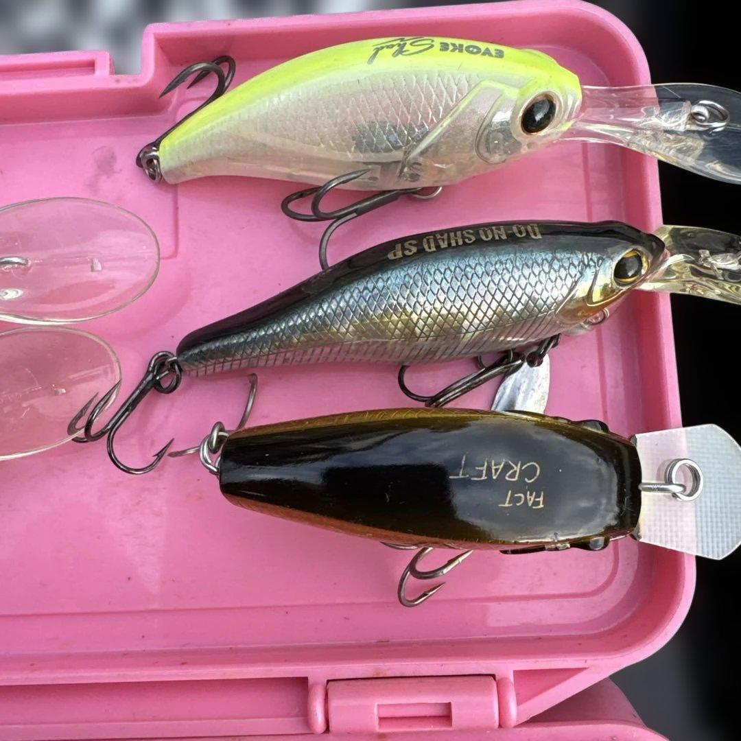 シャッド系ルアー12個セット　値下げしました！