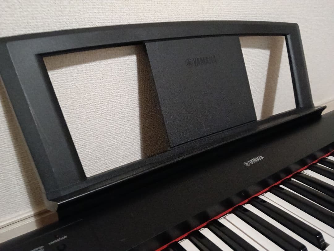 Yamaha 電子ピアノ ブラック ACアダプター付き ピアジェロ 美品