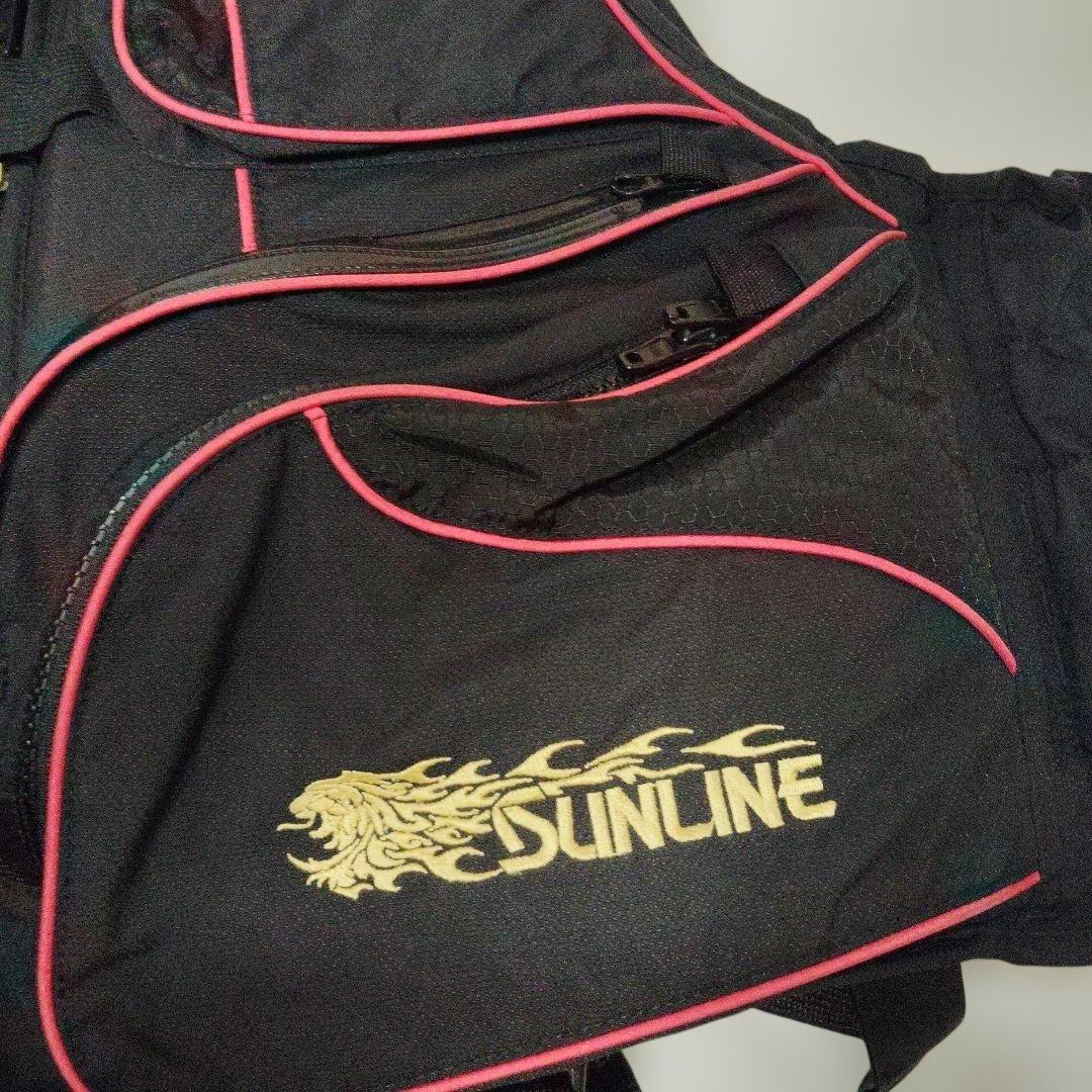 サンライン　STATUS 　磯　 フローティングベスト　 L サイズ　美品