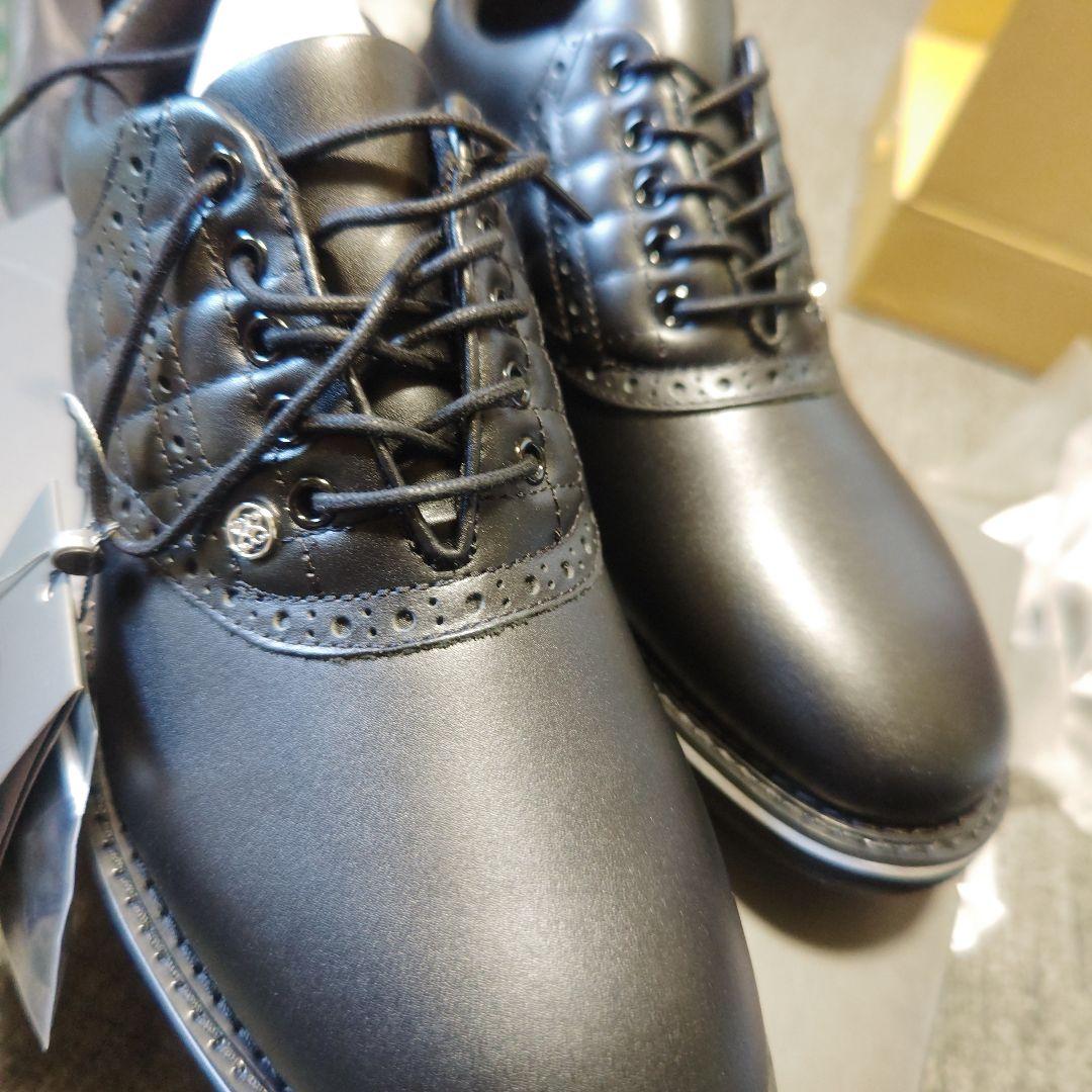 G/FORE ゴルフシューズ 黒 レザー土曜日まで値下げ