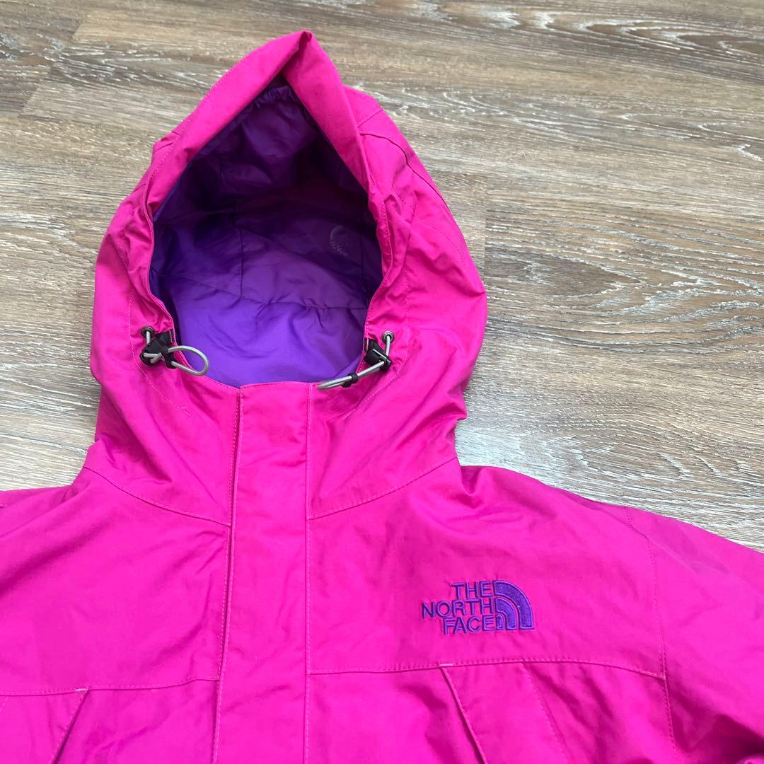 ノースフェイス　130 スキーウェア　パンツ　サイドフルオープン　高機能　女の子