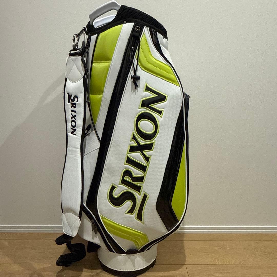 Srixon キャディバッグ ホワイト イエロー　新品未使用