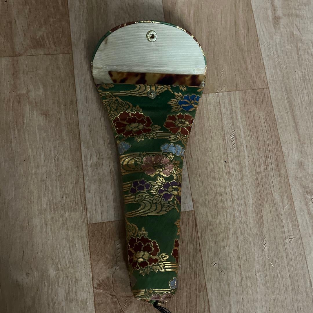 三味線 鼈甲撥 ケース付き おまけ撥付き