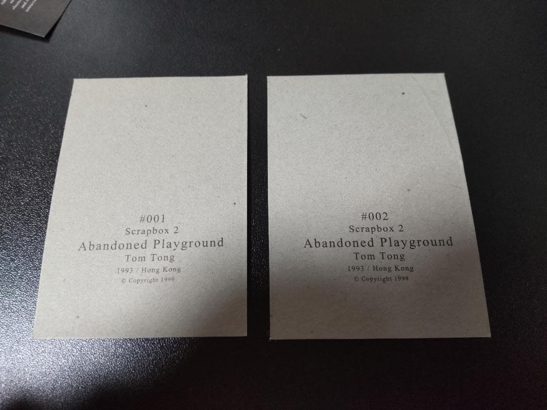 Tom Tong　現代アート　BOXカード型　コラージュ作品＊印刷