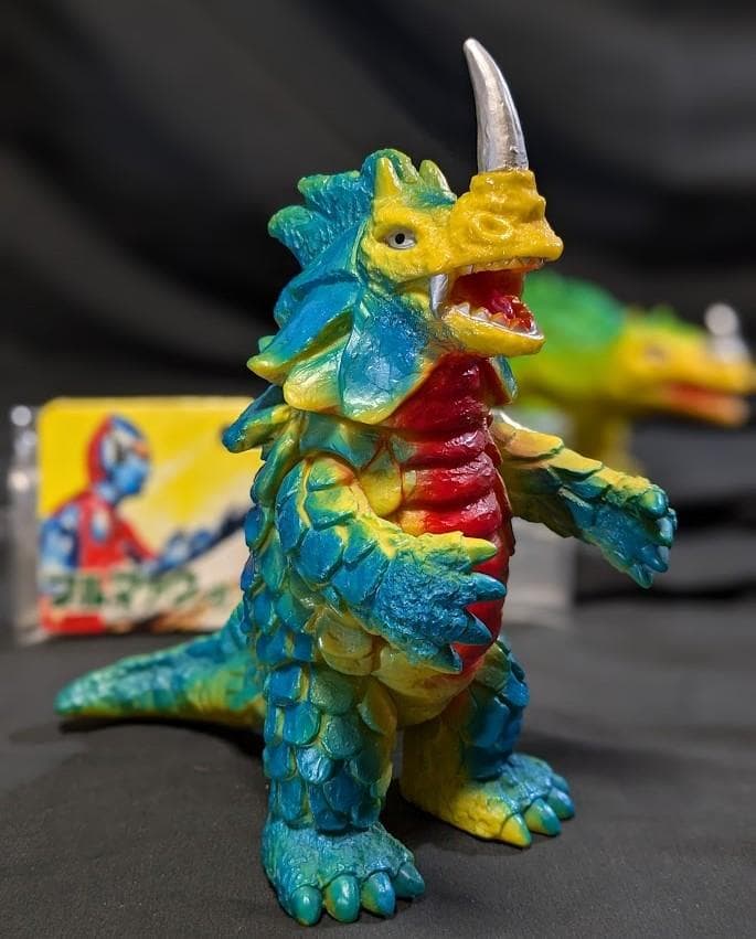 シーゴラス＆シーモンス　帰マン登場怪獣（ブルマァク復刻）ソフビ２体セット