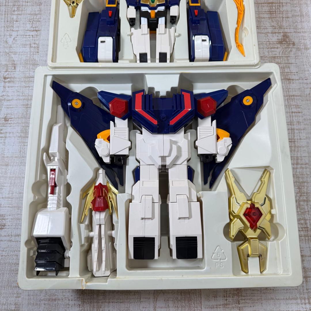 レア　韓国版 当時物 絶対無敵ライジンオー 超無敵合体ゴッドライジンオーセット