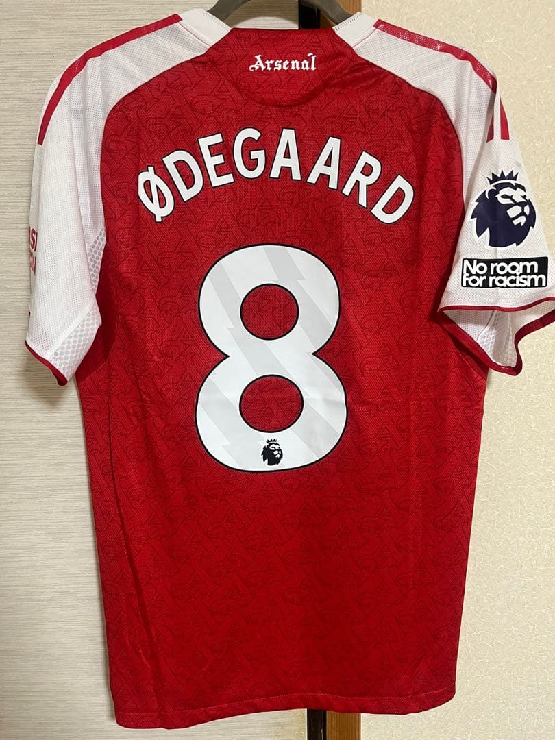【新品】アーセナル　ウーデゴール　25/26　PL仕様　ユニフォーム　選手仕様