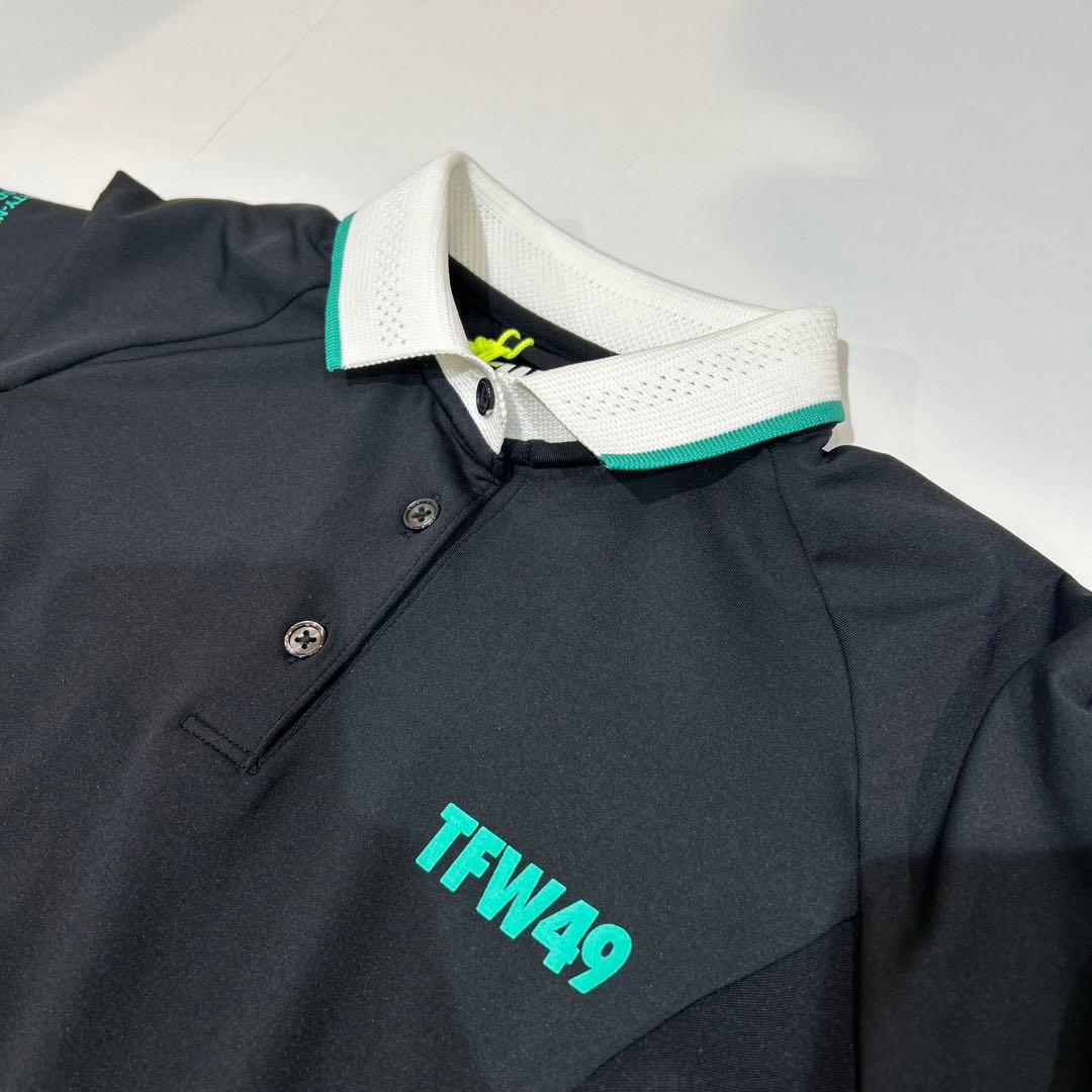 新品❤️TFW49 ブラックポロシャツ