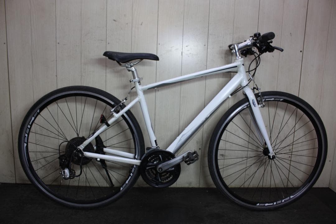 PRECISION SPORT アルミ 24速 470mm クロス WHITE