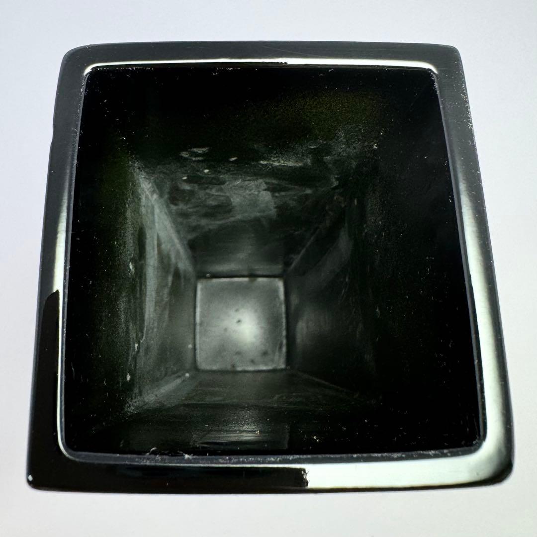 未使用 若狭塗 花瓶 花器 水差 高級漆器 漆 伝統工芸 陶芸 共箱