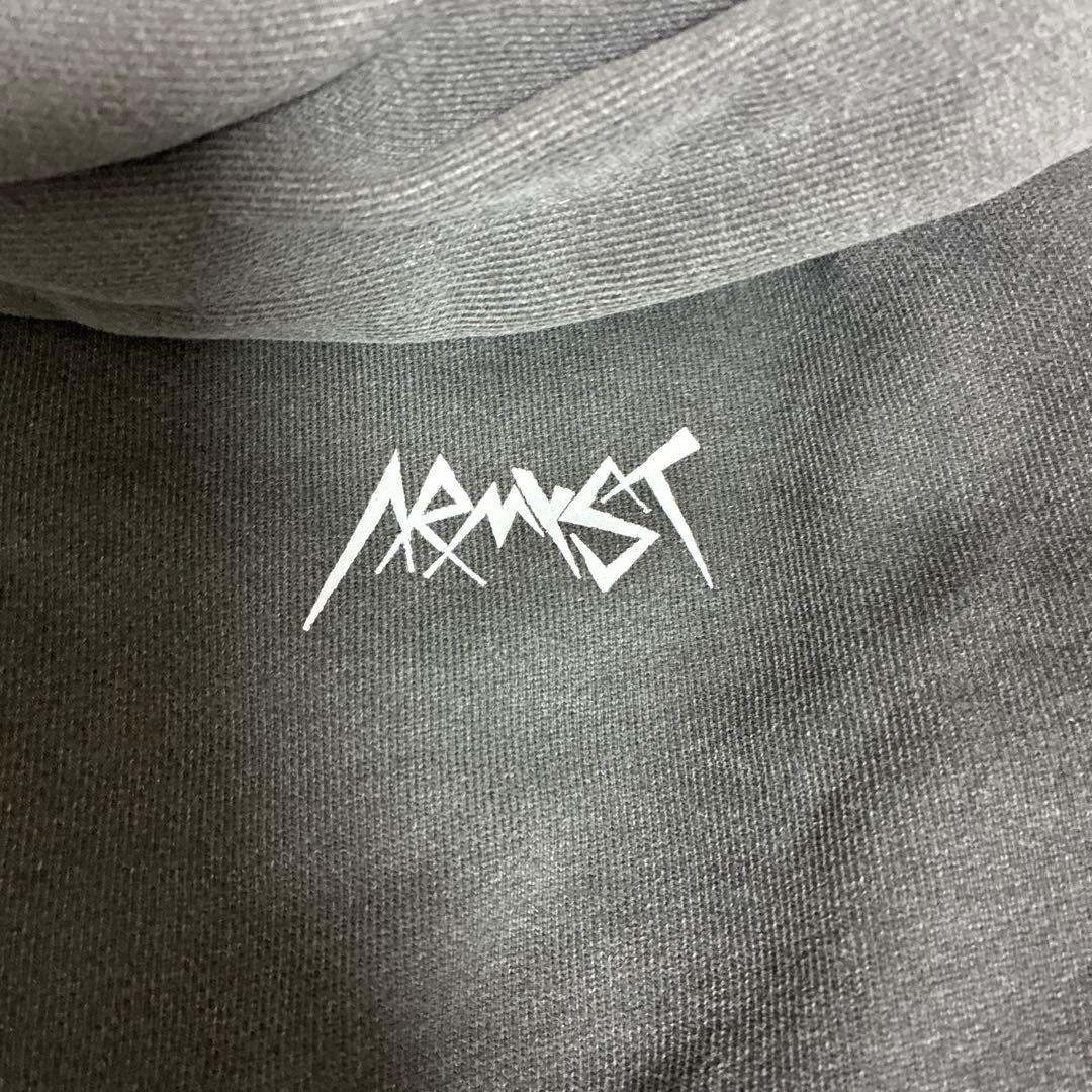 【美品】ARMYST ZIP-UP HOODY ジョングク ブラック M